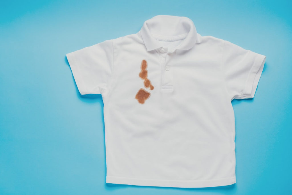 mustard stains