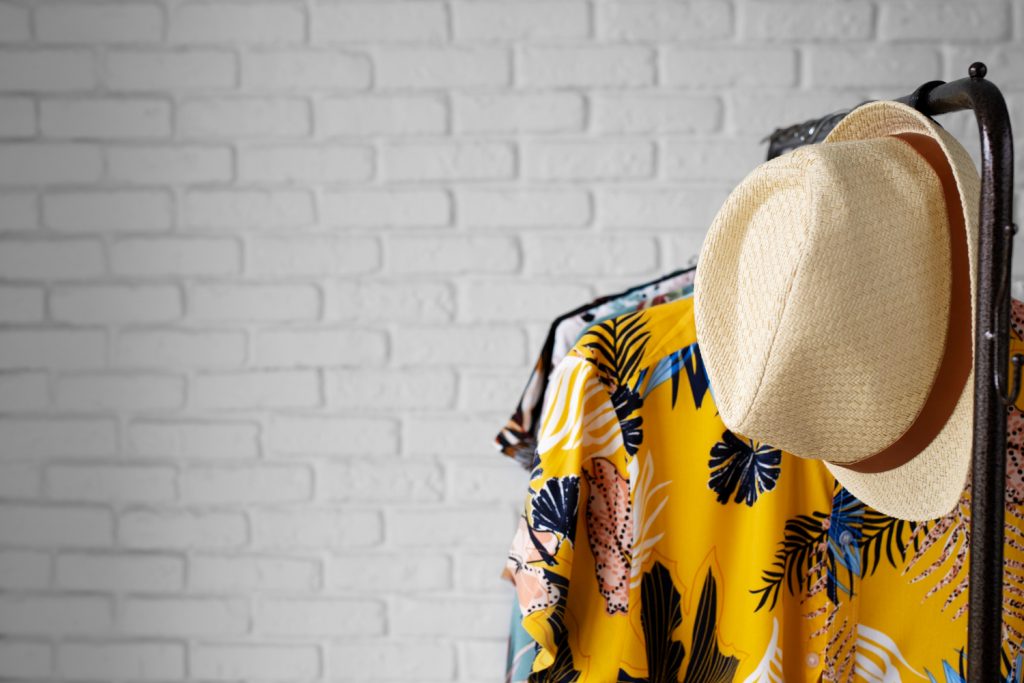 Store summer clothes