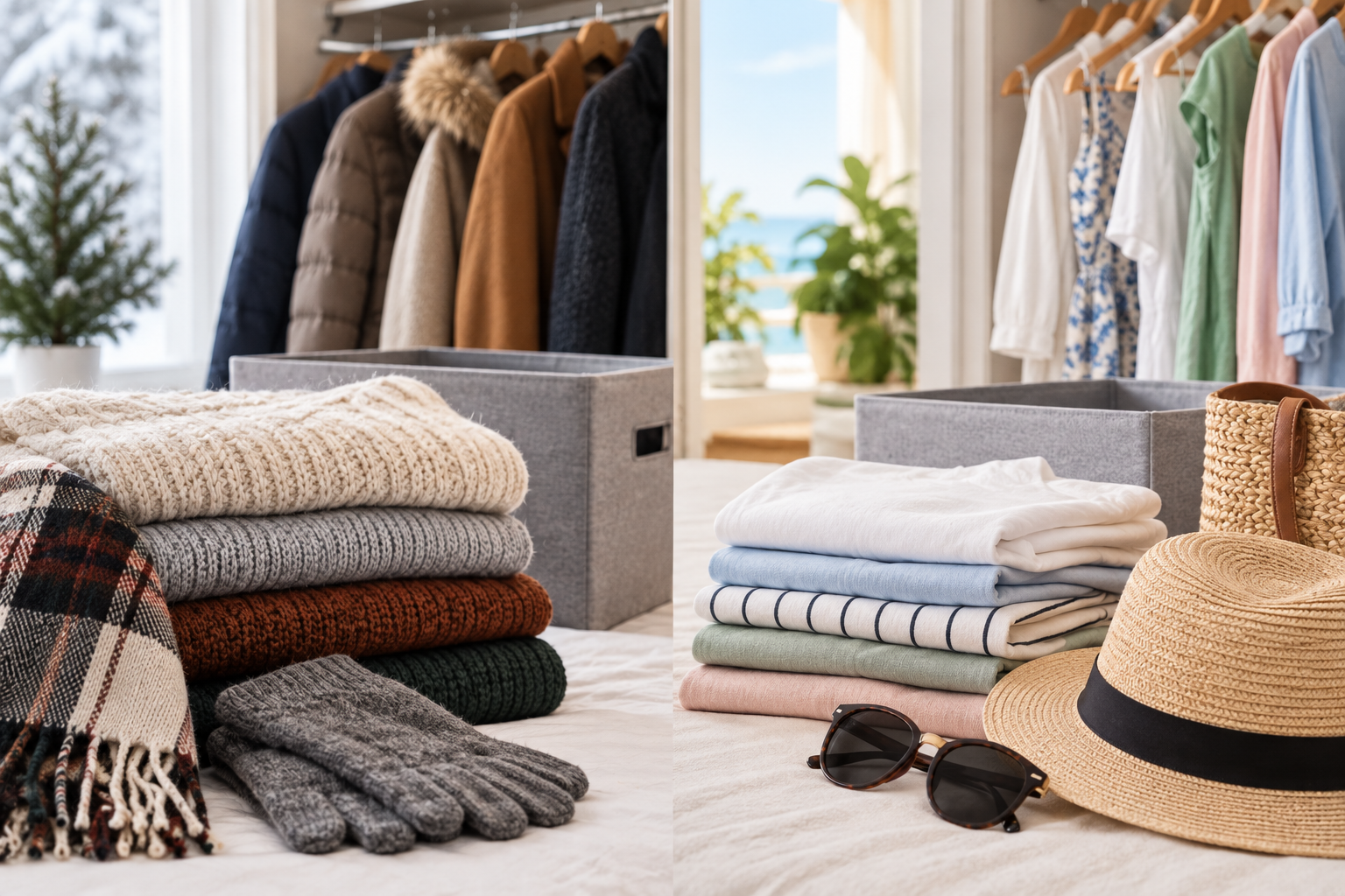 Seasonal Closet Reset